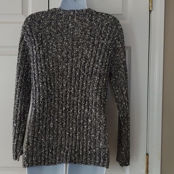 Company Collection red black white block sweater  Sz S - Picture 3 of 4